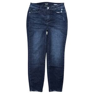 Judy Blue Kat Cool Boyfriend Jeans Dark Wash Stretch Denim Women’s 3 / 26